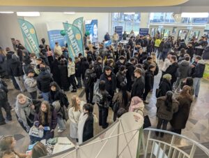 Bild vom Eingangsbereich bei der BIB